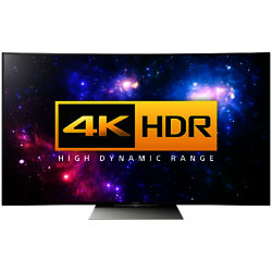 Sony Bravia 65SD8505 Curved LED HDR 4K Ultra HD Android TV, 65 With Youview/Freeview HD, Playstation Now & Silver Slate Design
